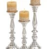 UMA Aluminum Candleholders, Set Of 3