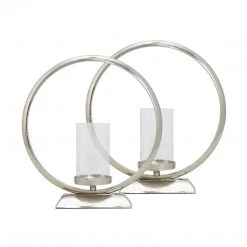 Import Collection Esma Candleholders, Set Of 2