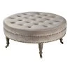 Forty West Designs Evans Chantel Ash Ottoman Coffee Tables