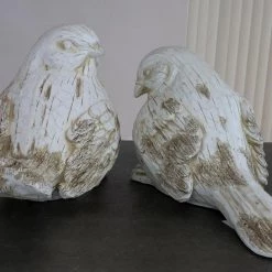 Import Collection Spring Briella Bird Figurine, Beige (Various Styles)