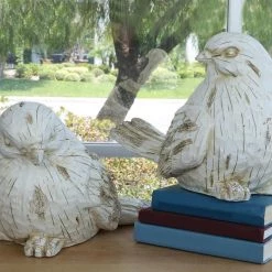 Import Collection Spring Briella Bird Figurine, Beige (Various Styles)