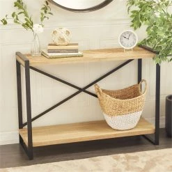 UMA Industrial Console Table Accent Furniture