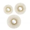 UMA Gold Glam Wall Mirrors, Set Of 3