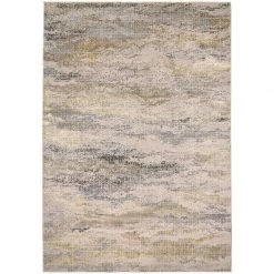 Feizy Aura Rug, Gold/Gray (Various Sizes) Rugs