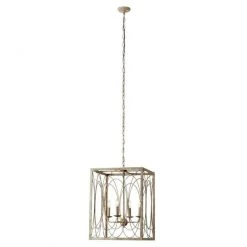 UMA Chandeliers Square Metal Chandelier