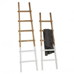 UMA Half Dipped Wooden Ladder (Various Sizes) Home Accents