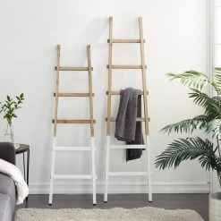UMA Half Dipped Wooden Ladder (Various Sizes) Home Accents