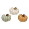 RAZ Imports Distressed Resin Pumpkin (Various Colors)