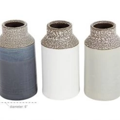 UMA Coastal Inspired Vase (Various Colors) Home Accents