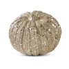 K&K Interiors Champagne Glitter Pumpkin, Small Home Accents