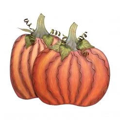 Round Top Collection Orange Pumpkin (Various Sizes)