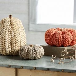 Mud Pie Corn Husk Pumpkin (Various Styles)