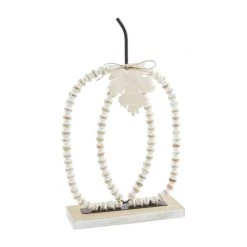 Mud Pie Beaded Pumpkin Sitter (Various Sizes)