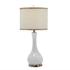 UMA Lamps Gold Metal Traditional Table Lamp