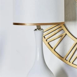 UMA Lamps Gold Metal Traditional Table Lamp