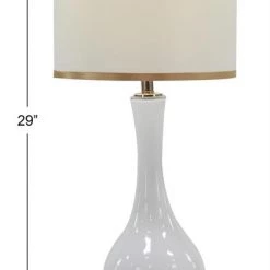 UMA Lamps Gold Metal Traditional Table Lamp