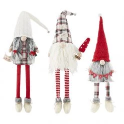 Mud Pie Deluxe Dangle Leg Gnome (Various Styles)