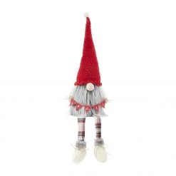 Mud Pie Deluxe Dangle Leg Gnome (Various Styles)