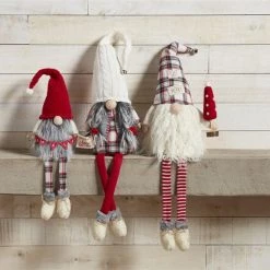 Mud Pie Deluxe Dangle Leg Gnome (Various Styles)