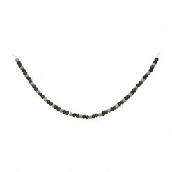 Mud Pie 60" Pom Garland, Green/Blue Wreaths & Garlands