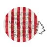 Mud Pie Decorative Trays & Risers Christmas Cookie Plate Set, " 'Twas The NIght"