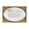 Mud Pie Lake Sentiment Plate