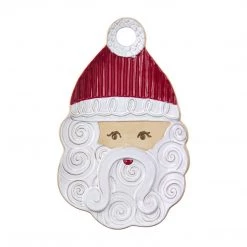 Mud Pie Santa Swirl Platter
