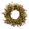 K&K Interiors 28" Cream Berry Wreath Fall Florals