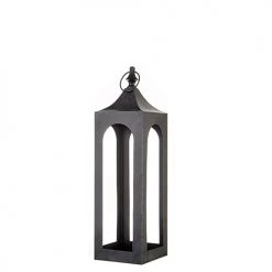 RAZ Imports Black Open Lantern (Various Sizes)