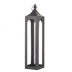RAZ Imports Black Open Lantern (Various Sizes)