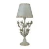 RAZ Imports Lamps Blue Distressed Floral Lamp
