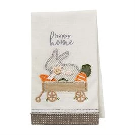 Mud Pie Tea Towels & Cloth Napkins Easter Applique Hand Towel (Various Styles) 3 Mud Pie Tea Towels & Cloth Napkins Easter Applique Hand Towel (Various Styles)