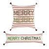 Mud Pie Merry Christmas Pillow (Various Styles) Pillows
