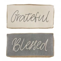 Mud Pie Gusset Pillow (Various Styles)