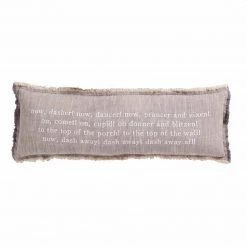 Mud Pie Reindeer Long Pillow Pillows