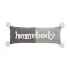 Mud Pie Homebody Hooked Pillow Pillows