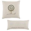 Mud Pie French Knot Christmas Pillow (Various Styles)