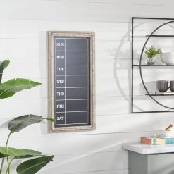 UMA Wood Wall Chalkboard Home Accents