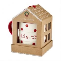 Mud Pie Gingerbread House Mug (Various Styles)