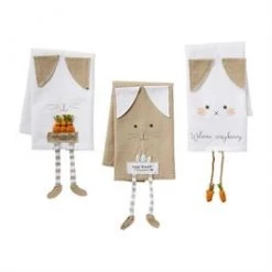 Mud Pie Dangle Leg Hand Towel (Various Styles)