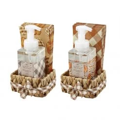 Mud Pie Fall Soap & Guest Towel Basket (Various Styles)