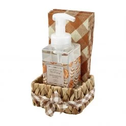 Mud Pie Fall Soap & Guest Towel Basket (Various Styles)