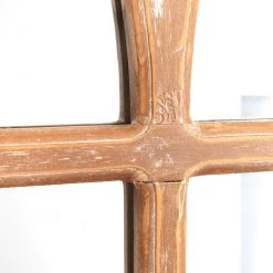 UMA Arched Wooden Wall Mirror