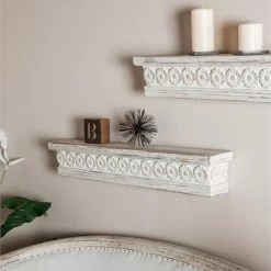 UMA Home Accents Vintage Wall Shelf (Various Sizes)