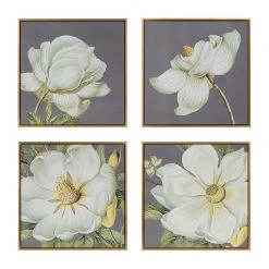 A&B Home Paintings & Prints Floral Canvas Art, Set Of 4