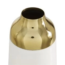 UMA Vases, Bottles, & Containers Metal Vases With Gold Accent (Various Sizes) 7 UMA Vases, Bottles, & Containers Metal Vases With Gold Accent (Various Sizes)