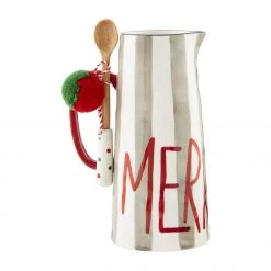Mud Pie Merry Pitcher Set