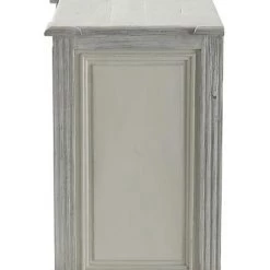 UMA White Pine Wood Farmhouse Cabinet