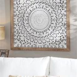 UMA Wood Carved Wall Art