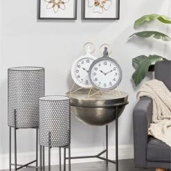 UMA Metal Tabletop Clock (Various Colors)